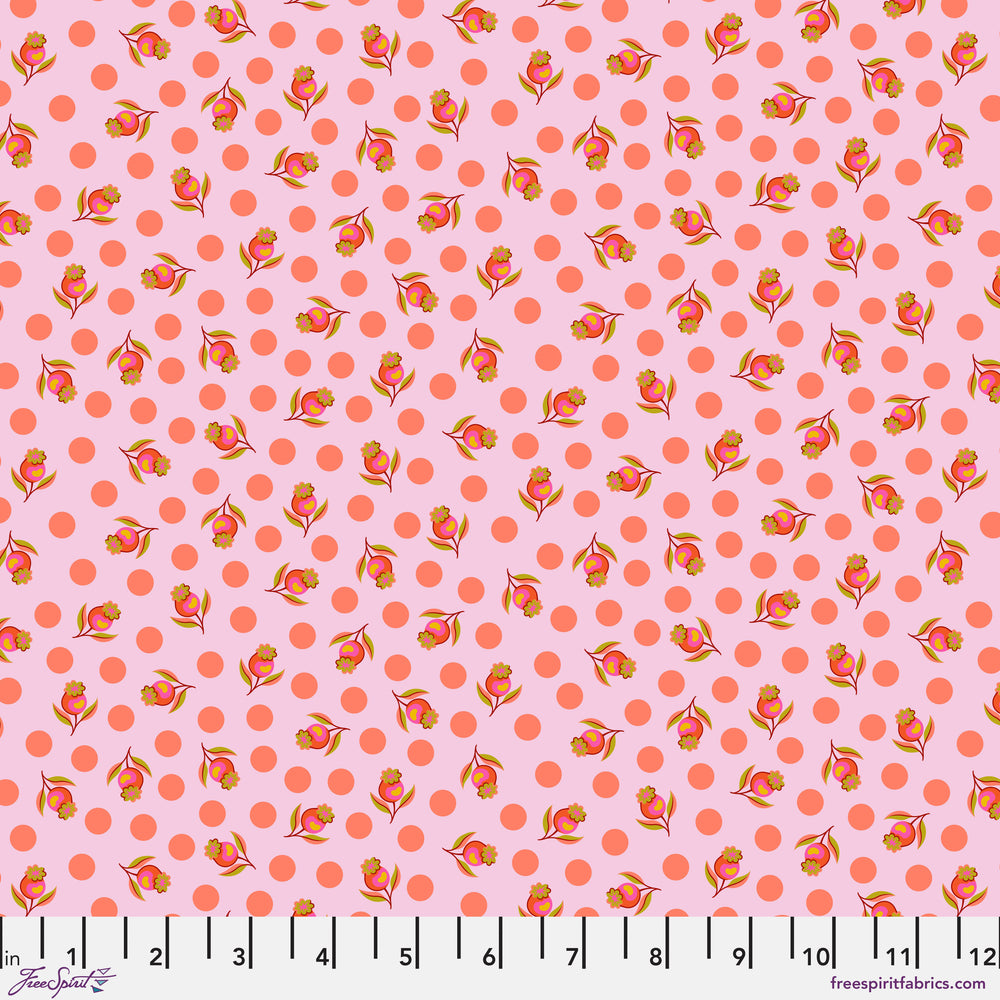  Untamed - Impending Bloom in Lunar - Tula Pink - PWTP239.LUNAR - Half Yard