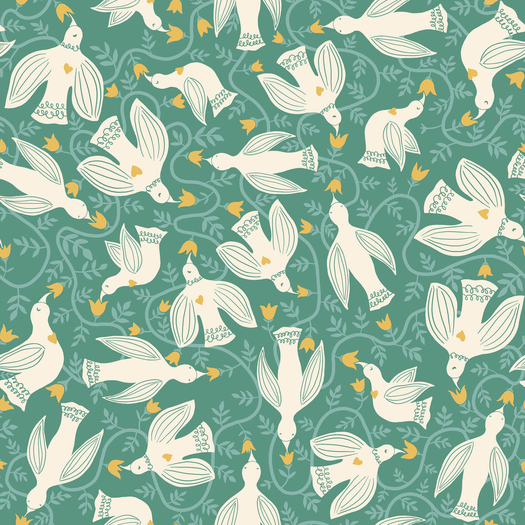 Canvas quilting fabric pattern called 'Canvas'. Part of the 'Endpaper' fabric collection. Designed by Jen Hewett for the Ruby Star Society fabric company. SKU: RS6044 15. 44-45 inch width.