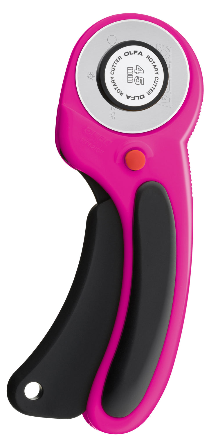 Olfa - 45mm Ergonomic Rotary Cutter - Magenta