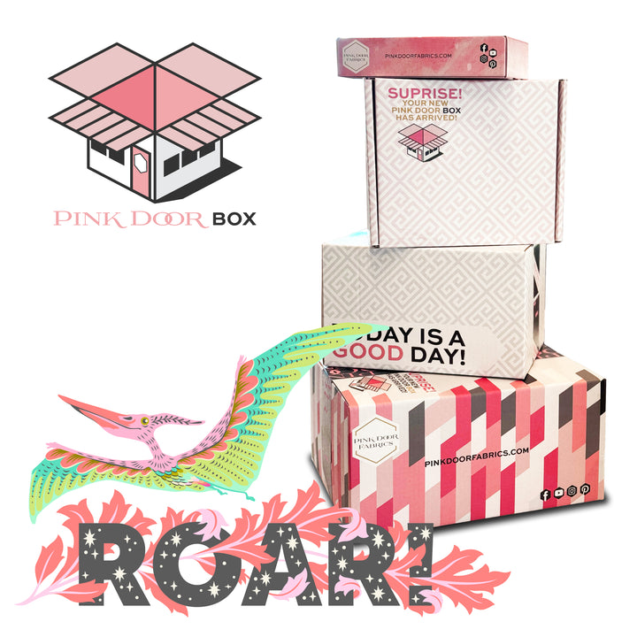 IN STOCK! Pink Door Box - A curated companion for Tula Pink's collections!