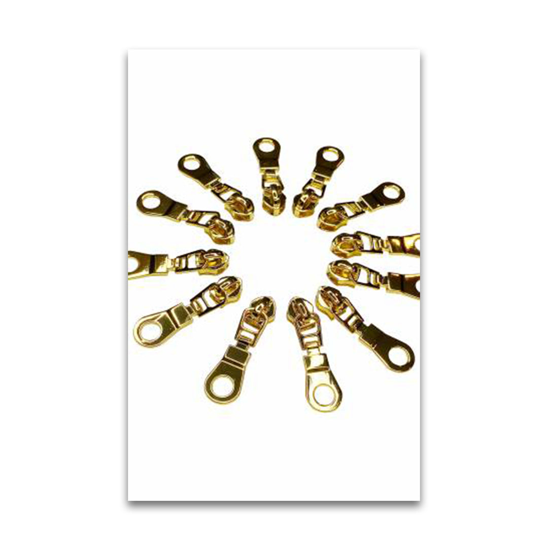 Sassafras Lane - Zipper Pulls - Gold - SASSKIT14G