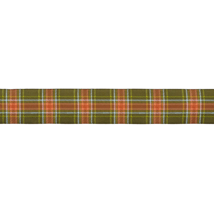 Renaissance Ribbons - Plaid Perfection in Moss - 1-1/2" Width - The Great Outdoors by Stacy Iest Hsu - One Yard