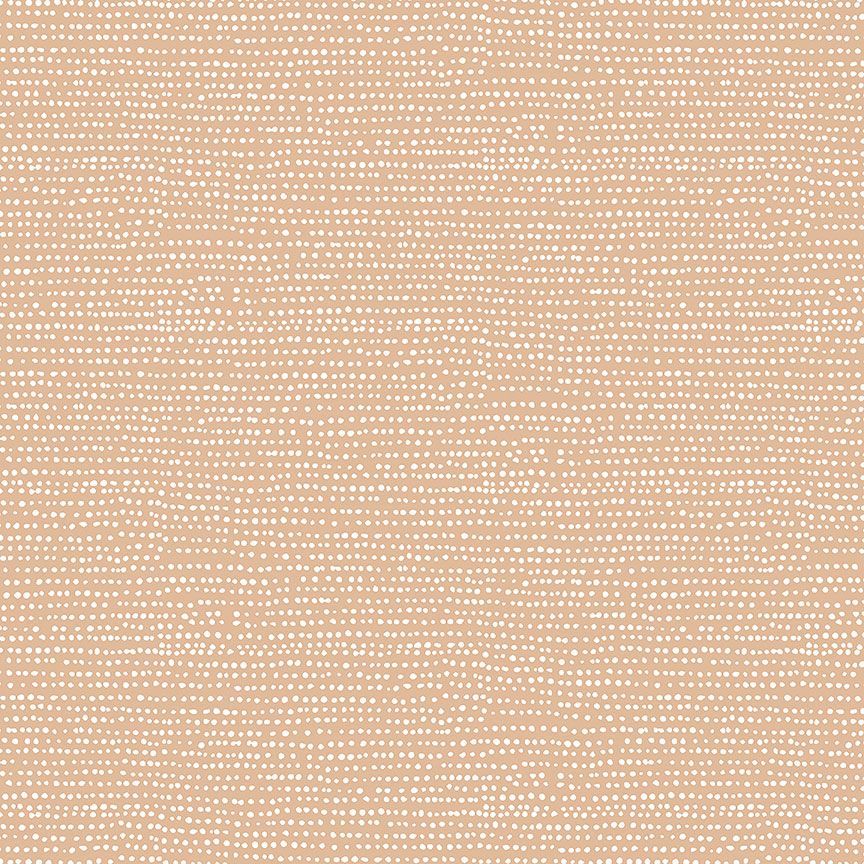 Cotton quilting fabric pattern called 'Moonscape in Beige'. Part of the 'Boo!' fabric collection. Designed by Dear Stella Fabrics for fabric company Dear Stella Fabrics. SKU: ST-1150BEIG. 44-45 inch width.