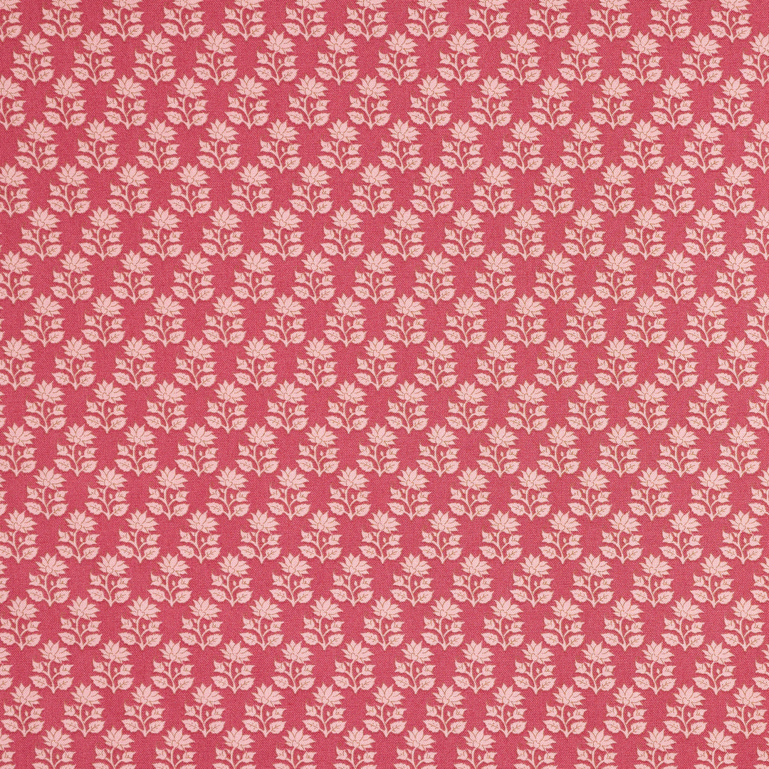 PREORDER - Sanctuary - Mira Rhubarb - Tilda Fabrics - TIL110105 - Half Yard