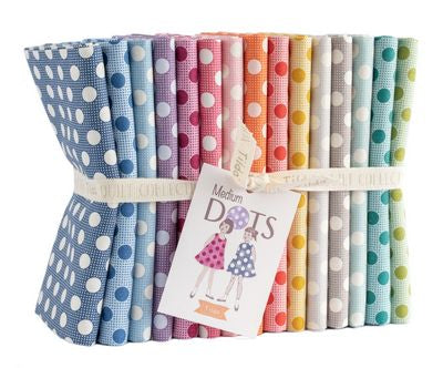 Medium Dots - Fat Quarter Bundle 15pc - TIL300014