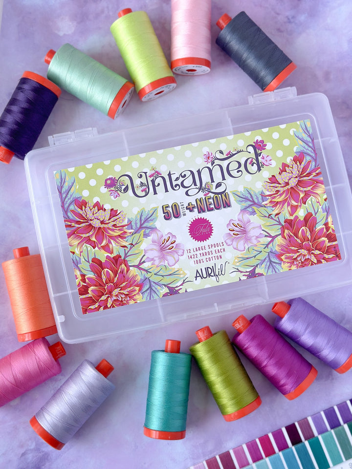 Untamed - Aurifil Thread Set - 10 pc Set - TP50UD12