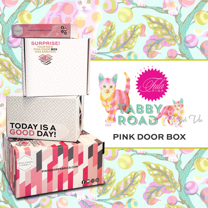 IN STOCK! Pink Door Box - A curated companion for Tula Pink's collections!