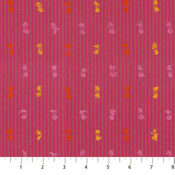 Cotton quilting fabric pattern called 'Anna Maria Textiles'. Part of the 'Garden Variety' fabric collection. Designed by Anna Maria Parry for fabric company Anna Maria Textiles. SKU: WAMT103-25L. 44-45 inch width.