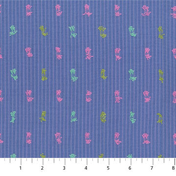 Cotton quilting fabric pattern called 'Anna Maria Textiles'. Part of the 'Garden Variety' fabric collection. Designed by Anna Maria Parry for fabric company Anna Maria Textiles. SKU: WAMT103-45C. 44-45 inch width.