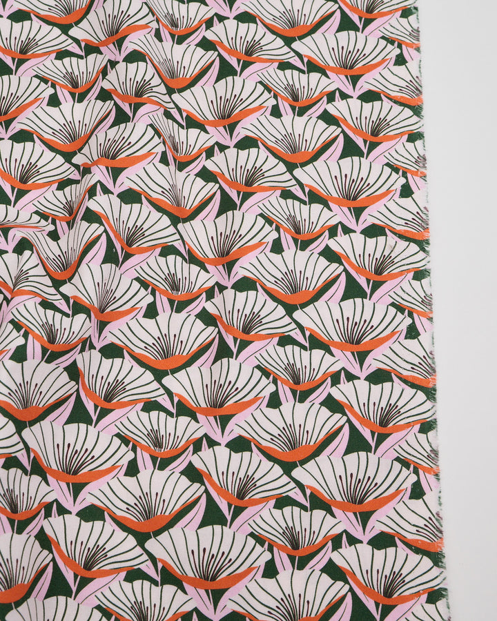 Cotton quilting fabric pattern called 'Untamed'. Part of the 'Wild Haven' fabric collection. Designed by Juliana Tipton for fabric company Cloud 9 Fabrics. SKU: 227464. 44-45 inch width.