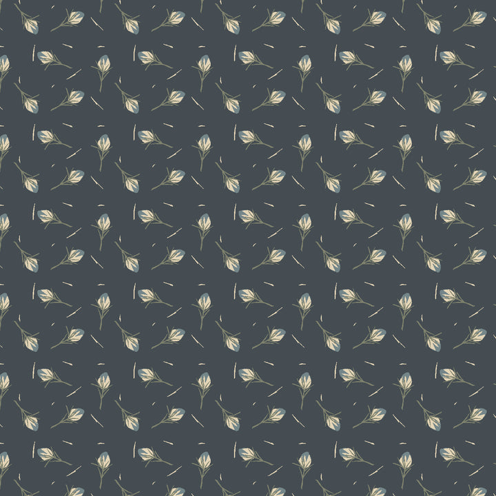 Scout Lake - Thistle in Indigo - AC402-IN2 - Half Yard