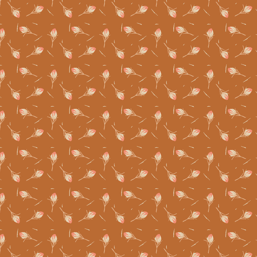 Scout Lake - Thistle in Rust - AC402-RU4 - Half Yard