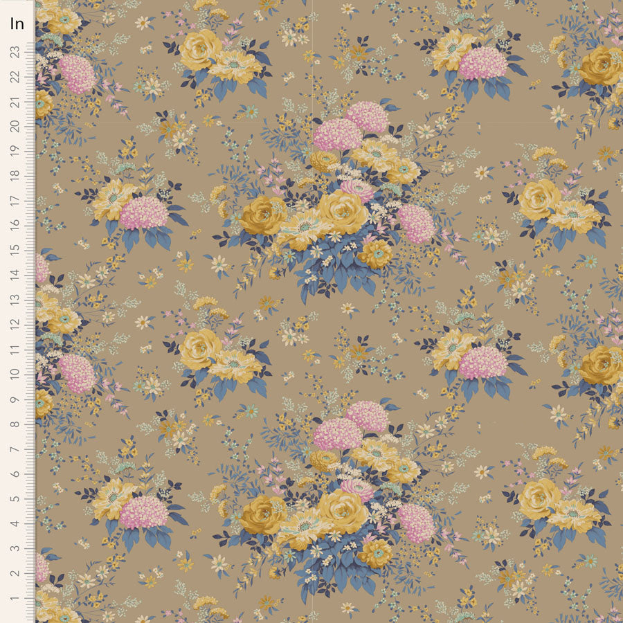 Chic Escape - Wildgarden in Sand - 100447 - Half Yard