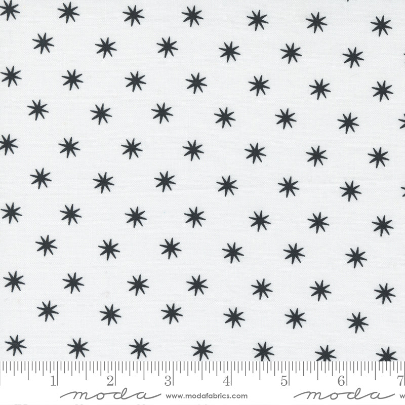 Cotton quilting fabric pattern called 'Lone Star in Paper'. Part of the 'Hey Y'all' fabric collection. Designed by Alli K for fabric company Moda Fabrics. SKU: 11515 11. 44-45 inch width.