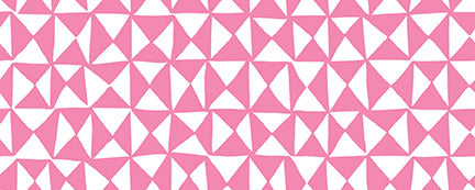 Cotton quilting fabric pattern called 'Hourglass in Pink'. Part of the 'Halloween Night' fabric collection. Designed by Figo Fabrics for fabric company Paintbrush Studio. SKU: 120-21320. 44-45 inch width.