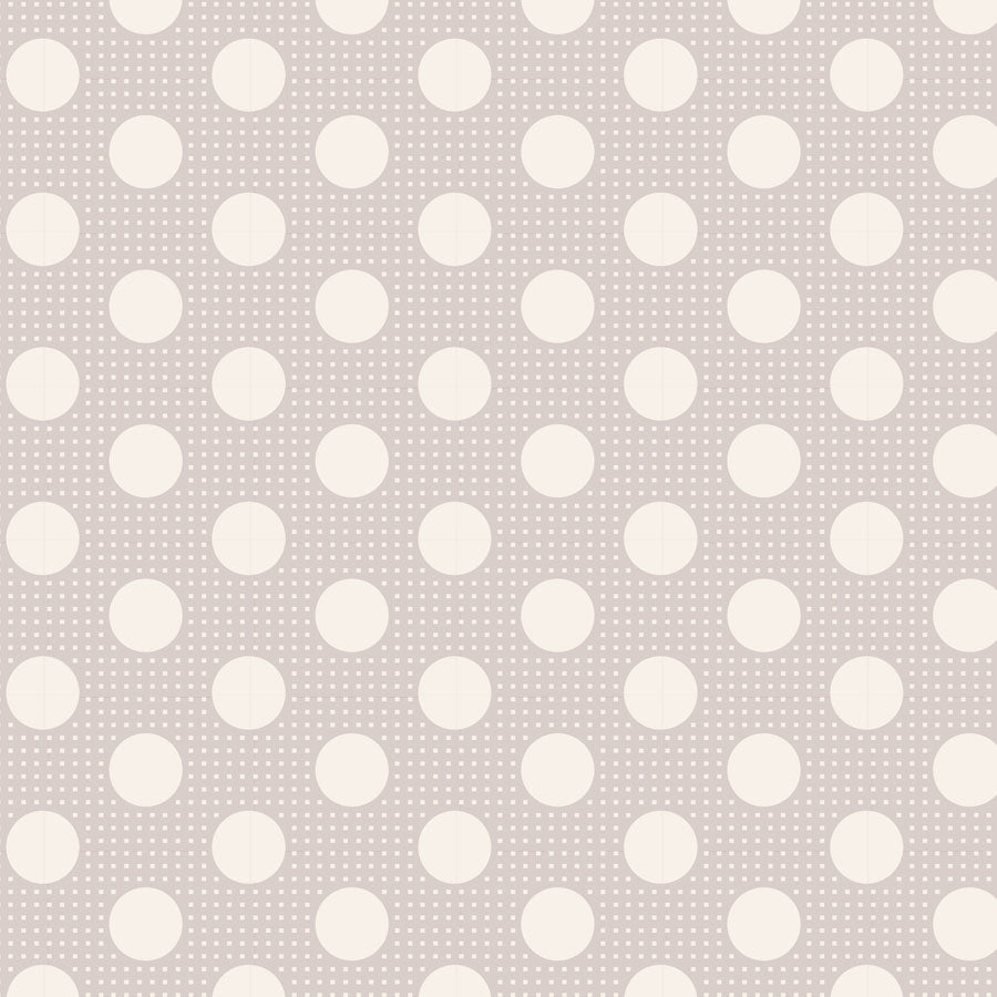 Cotton quilting fabric pattern called 'Medium Dots'. Part of the 'Tilda Medium Dots' fabric collection. Designed by Tilda Fabrics for fabric company Tilda Fabrics. SKU: 130008. 44-45 inch width.