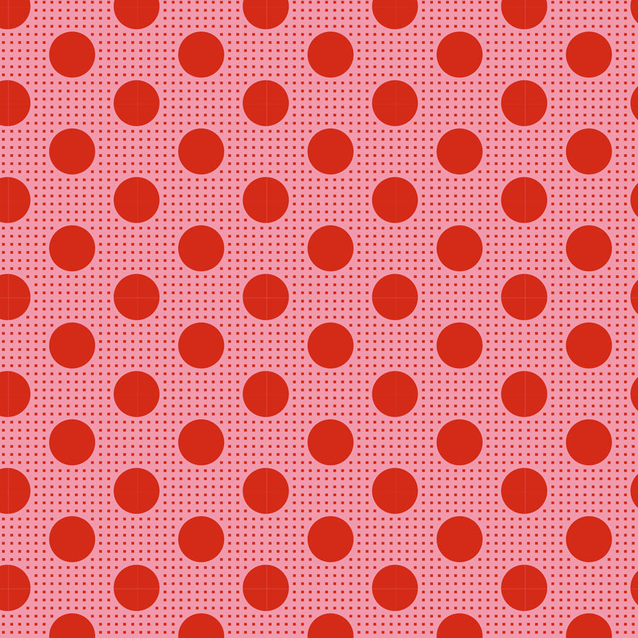 Cotton quilting fabric pattern called 'Medium Dots'. Part of the 'Tilda Medium Dots' fabric collection. Designed by Tilda Fabrics for fabric company Tilda Fabrics. SKU: 130028. 44-45 inch width.