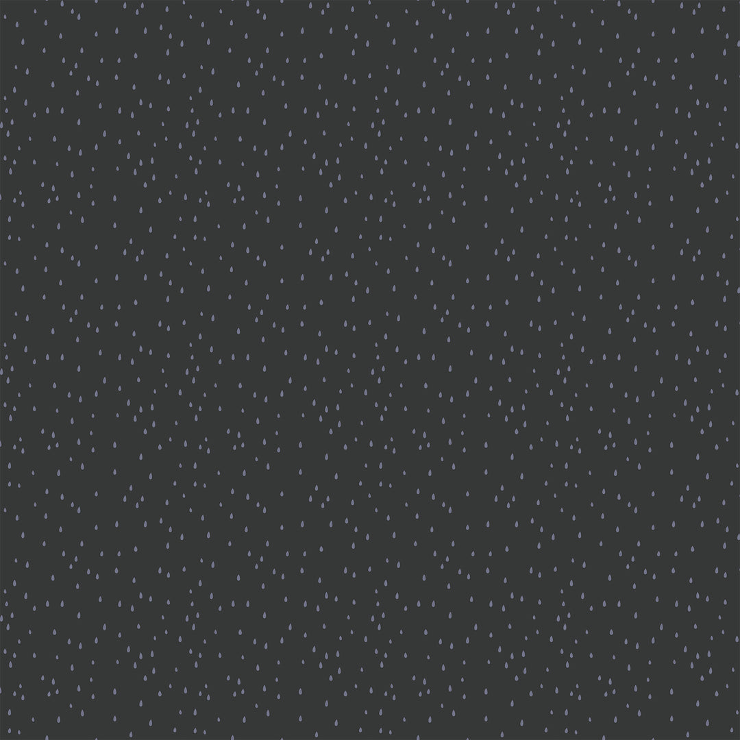 GhostTown - Rain in Black - Figo Fabrics - 90523-99 - Half Yard