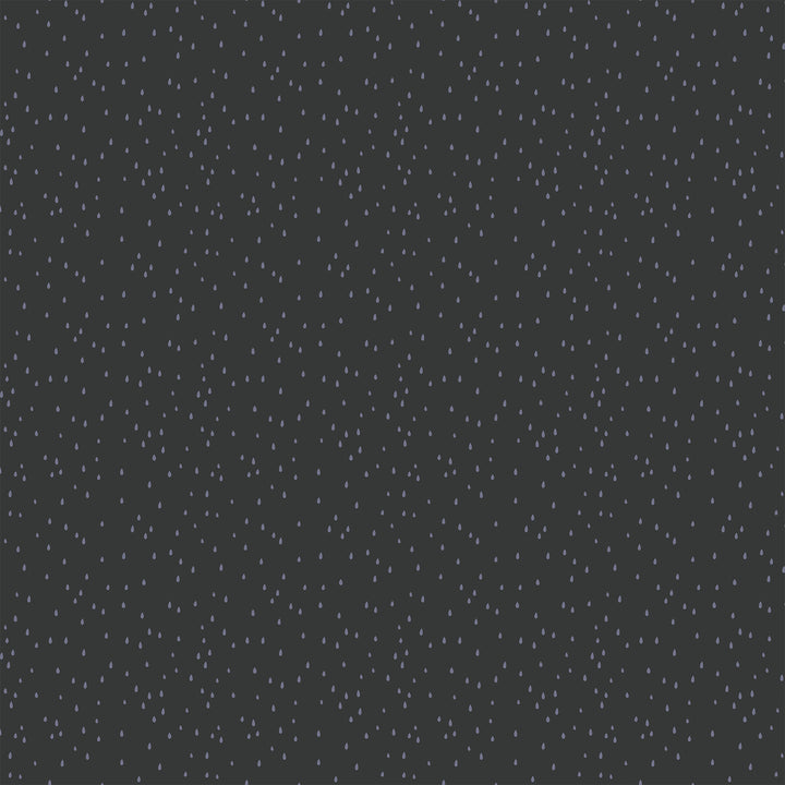 GhostTown - Rain in Black - Figo Fabrics - 90523-99 - Half Yard