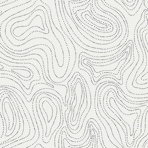 Cotton quilting fabric pattern called 'Waves of Echo'. Part of the 'Raise the Volume' fabric collection. Designed by AGF Studio for fabric company Art Gallery Fabrics. SKU: CAP-RV-8001. 44-45 inch width.