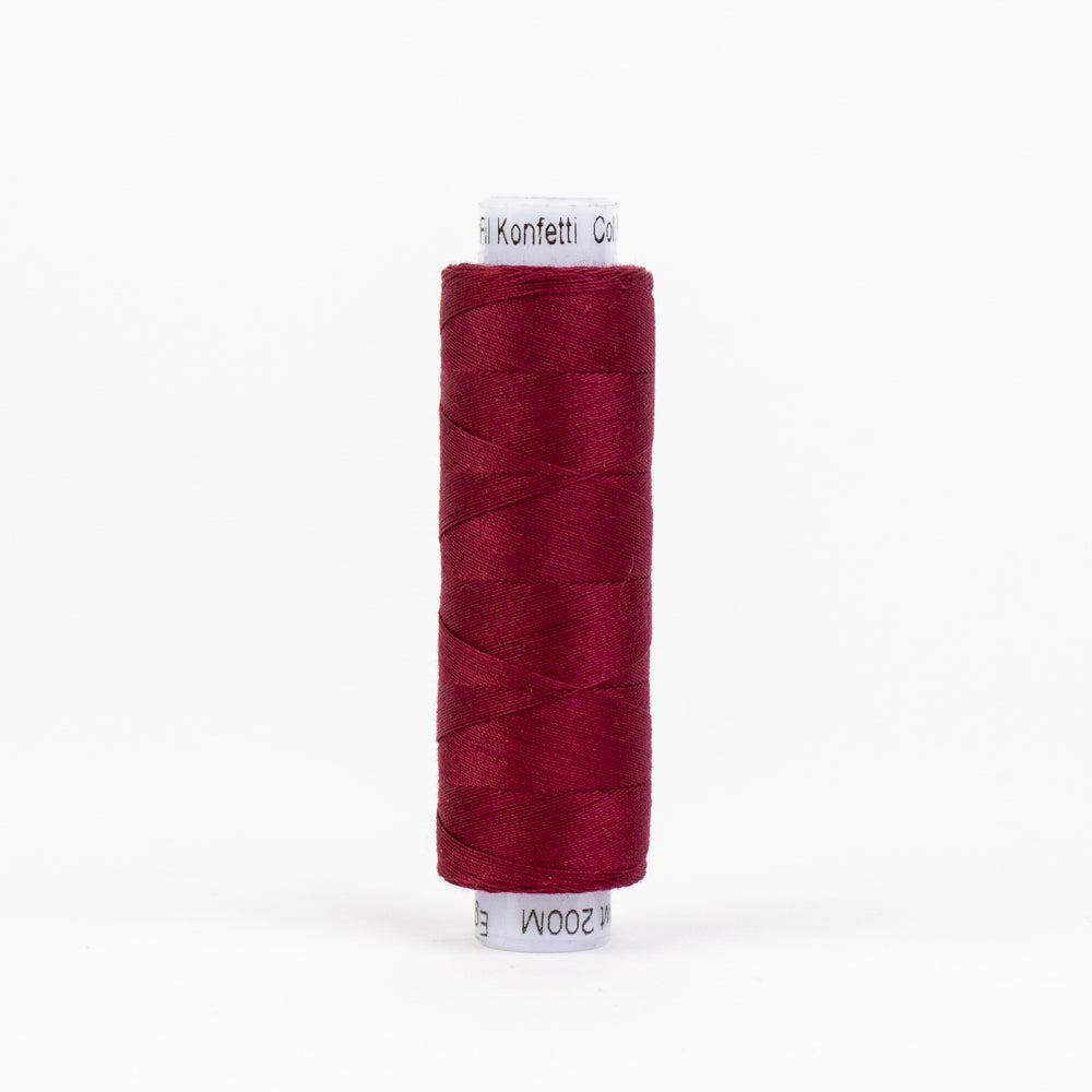 Konfetti Thread - Burgundy - 200M Spool - KTS-301