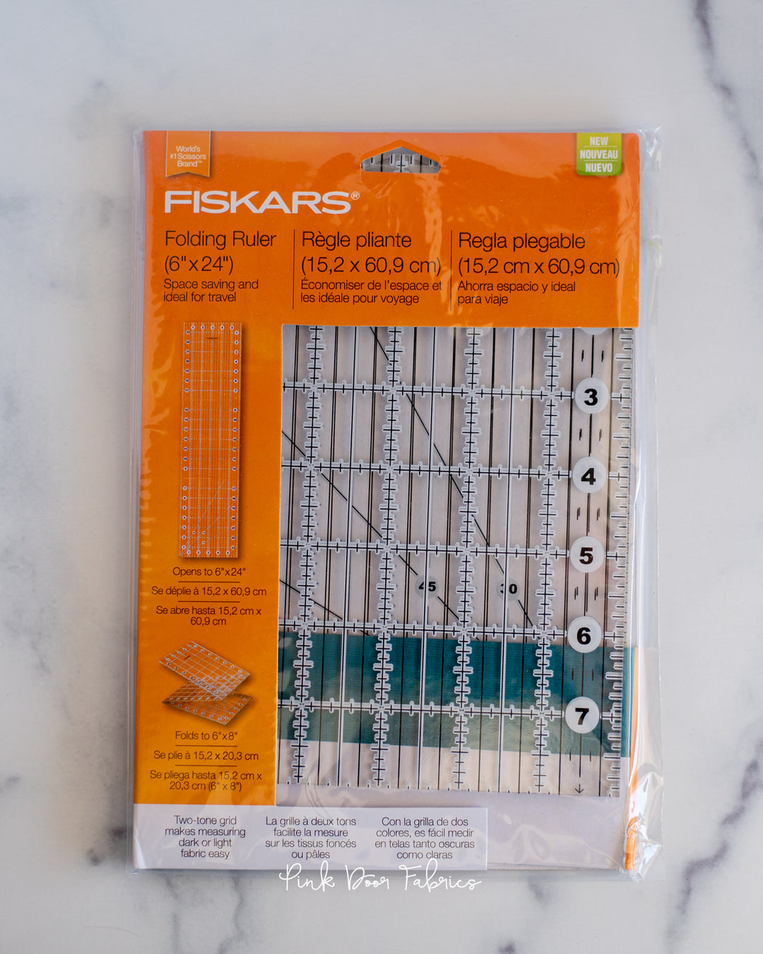 Fiskars 6" x 24" Folding Ruler - 187650 1001