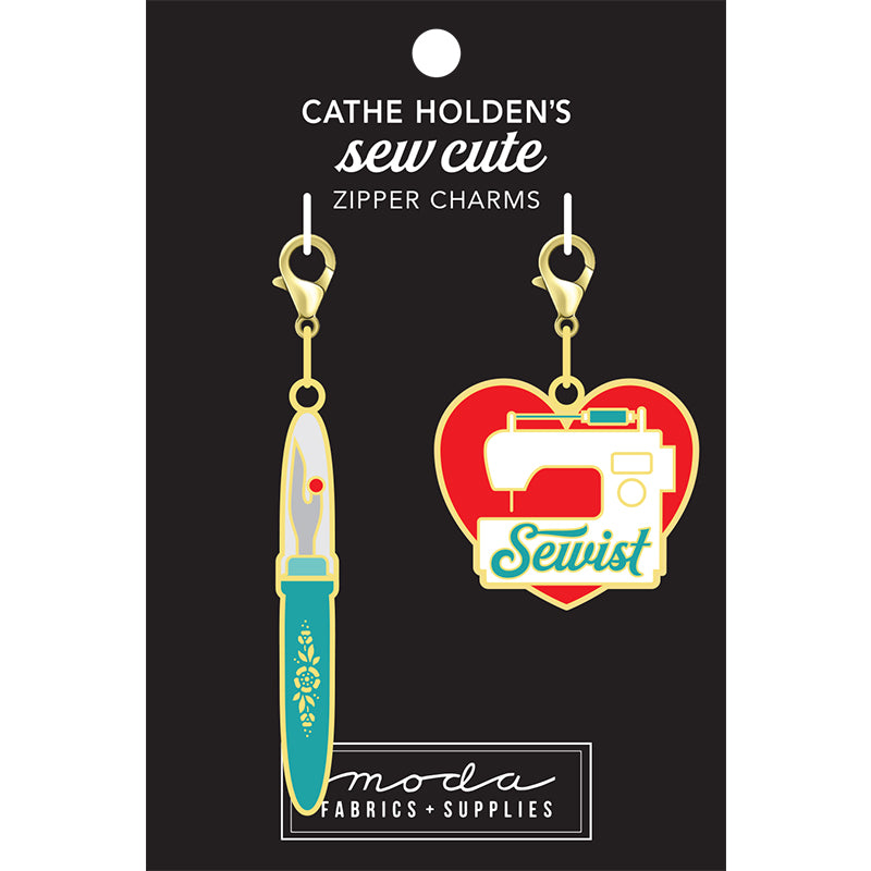 Cathe Holden - Seam Ripper Zipper Pulls - Set of 2 - CH108